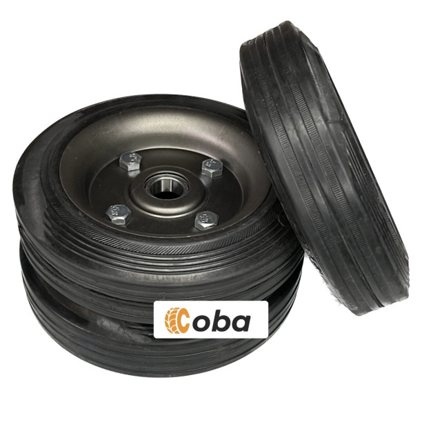 Колесо усиленное для тачек 180/50-100mm, под ось Ø20mm