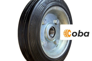 Колесо усиленное для тачек  180/50-100mm, под ось Ø17mm